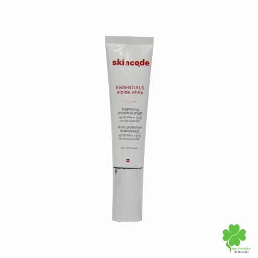 کرم ضد آفتاب روشن کننده SPF50 اسکین کد