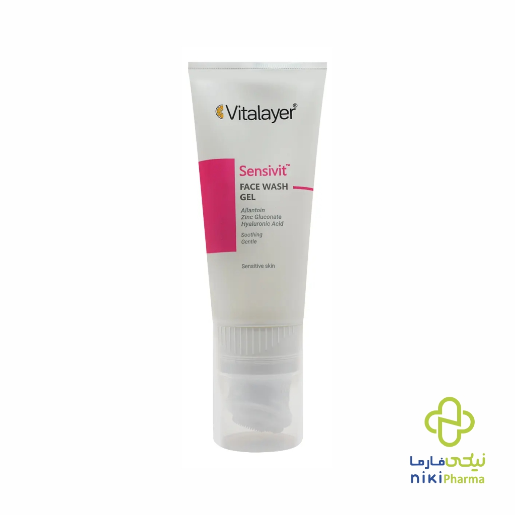 ژل شوینده پوست حساس سنسی ویت ویتالیر