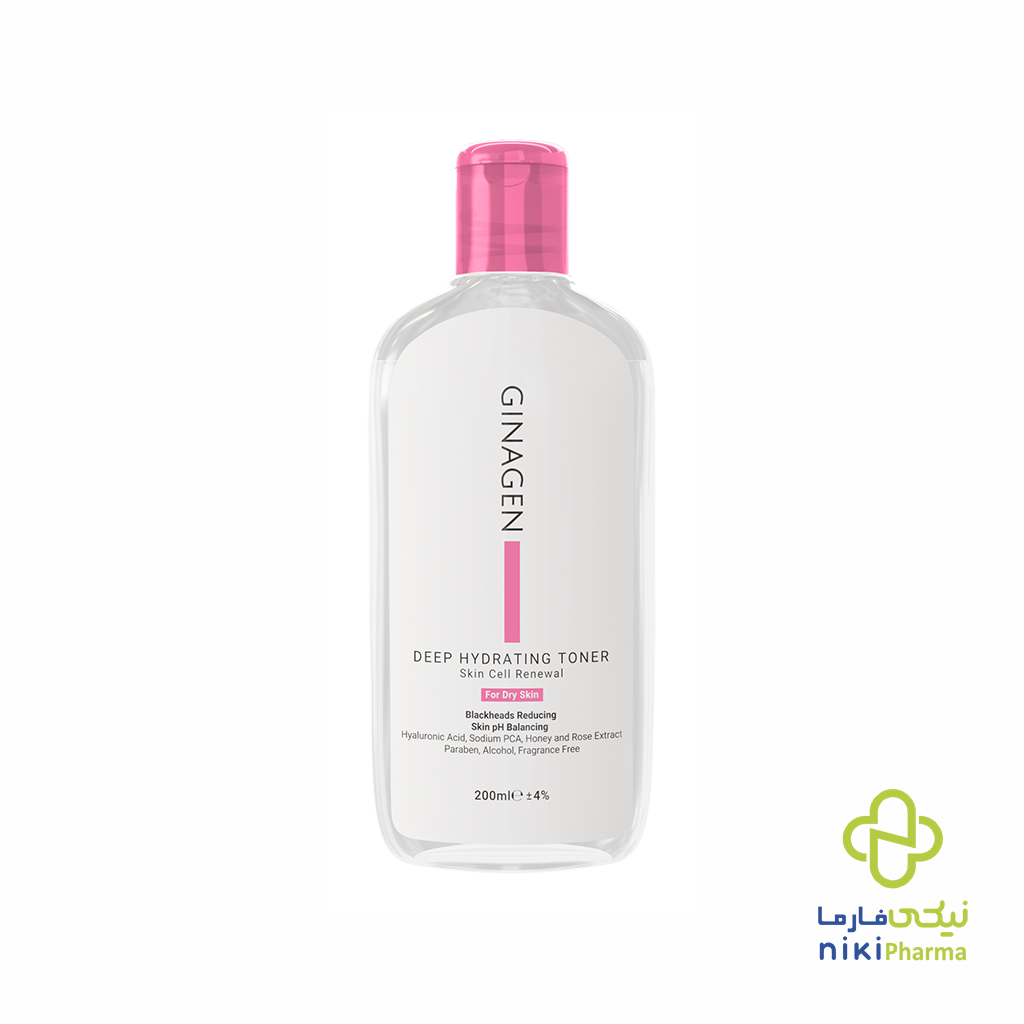 تونر رطوبت رسان عمیق پوست خشک ژیناژن تونر رطوبت رسان عمیق پوست خشک ژیناژن