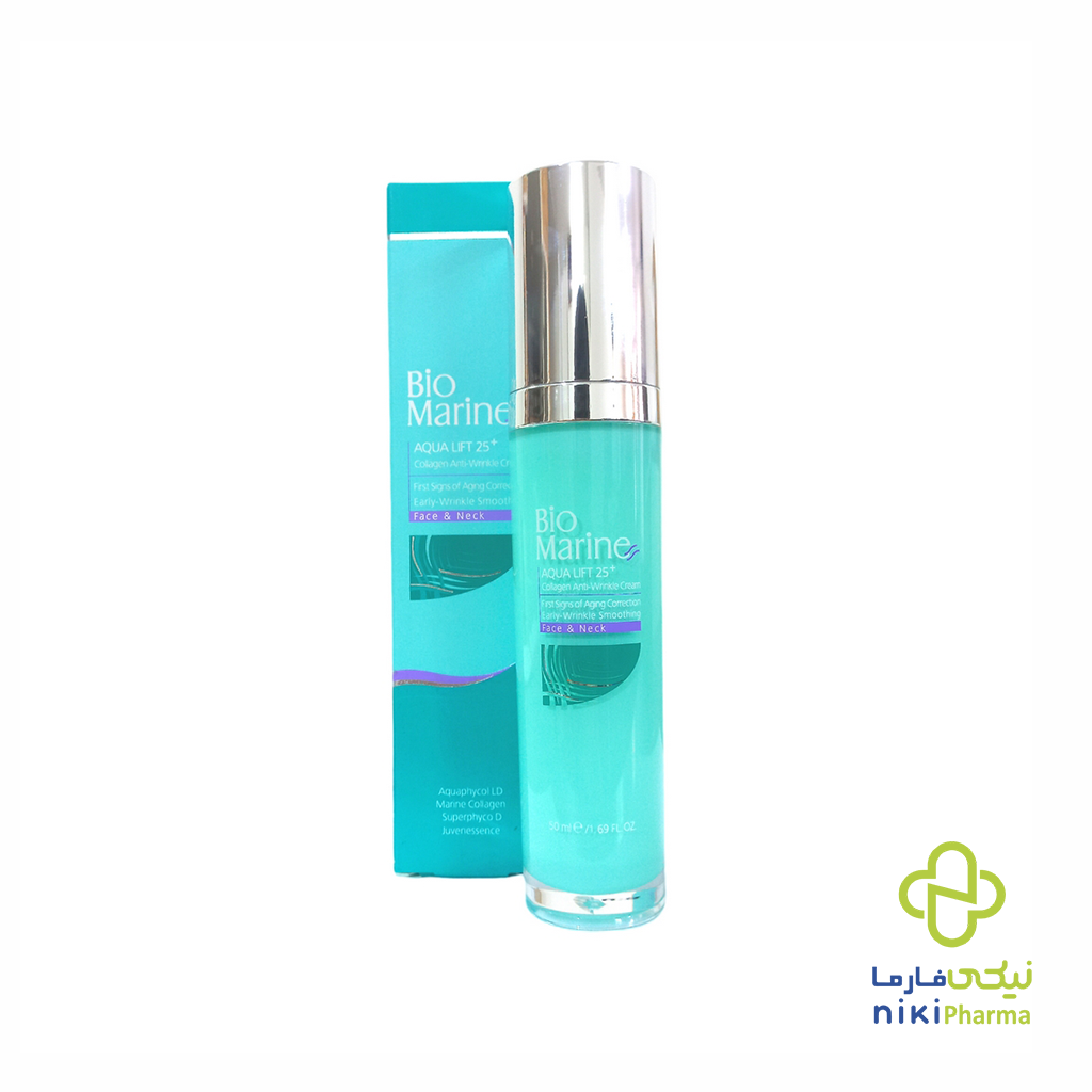 کرم ضد چروک حاوی کلاژن بالای 25 سال بایومارین کرم ضد چروک حاوی کلاژن بالای 25 سال بایومارین