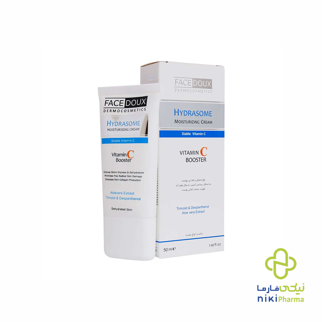 کرم مرطوب کننده حاوی ویتامین سی فیس دوکس کرم مرطوب کننده حاوی ویتامین سی فیس دوکس
