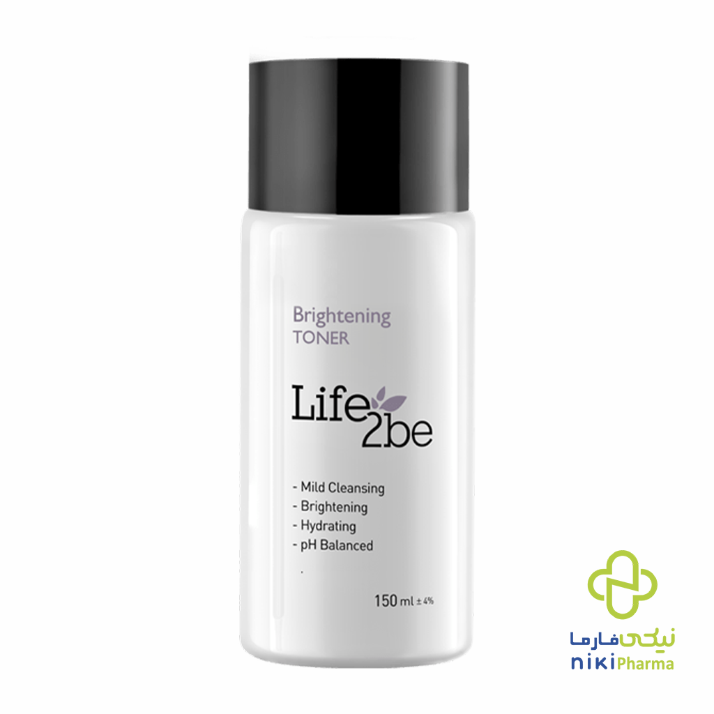 تونر پاک کننده و روشن کننده پوست چرب لایف تو بی تونر پاک کننده و روشن کننده پوست چرب لایف تو بی