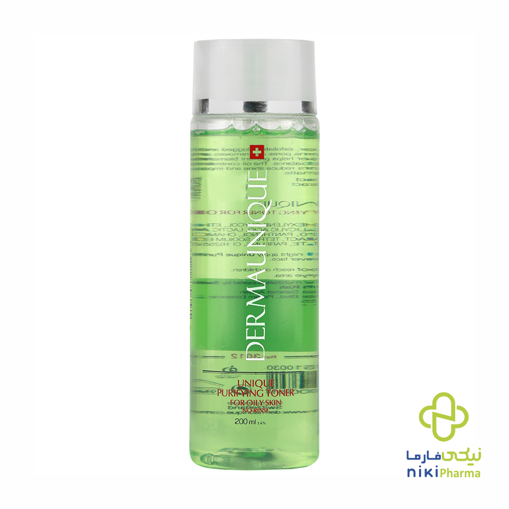 تونر پاک کننده پوست چرب درمایونیک تونر پاک کننده پوست چرب درمایونیک