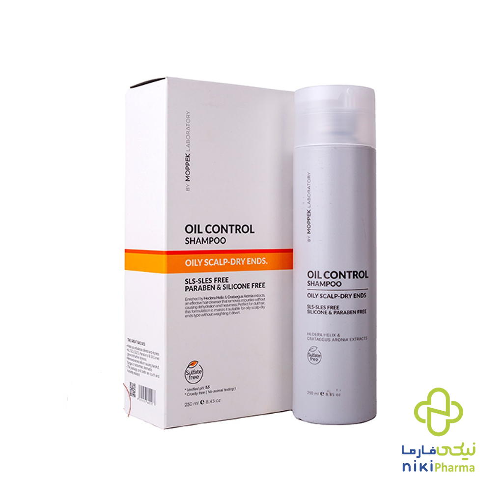 شامپو برای کف سر چرب و ساقه خشک موپک