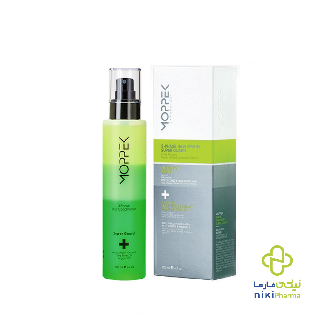 اسپری سه فاز ترمیم کننده مو موپک اسپری سه فاز ترمیم کننده مو موپک