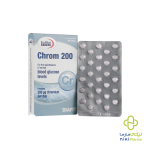 کروم ۲۰۰ میکروگرم یوروویتال ۶۰ عددی
