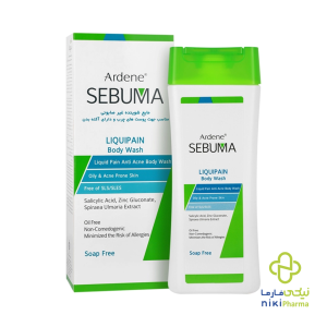 شوینده بدن مناسب پوست چرب و جوشدار آردن سبوما