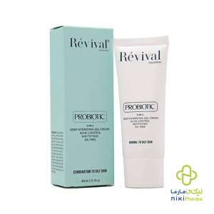 ژل کرم آبرسان پوست چرب رویوال